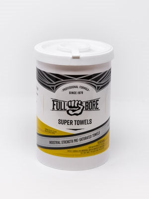 Super Towels- Industrial Wet Wipe with resealable tub